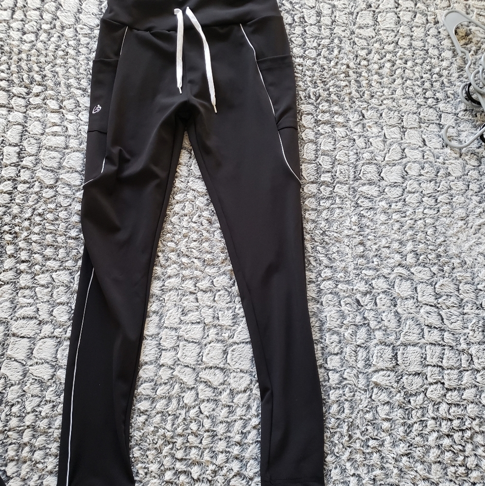 Black track pants